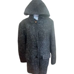 THAKOON Hooded Tweed Coat Blazer Gray Women’s M
NWT